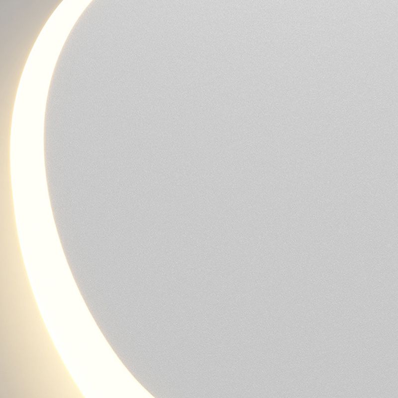 LED Wall Lamp 1-Light Simple Wall Mount Lamp with Acrylic Shade for Bedroom