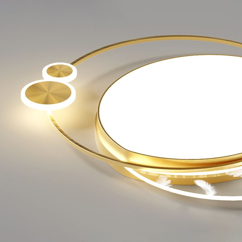 Moderne inbouwlamp ronde LED-plafondlamp voor woonkamer eetkamer