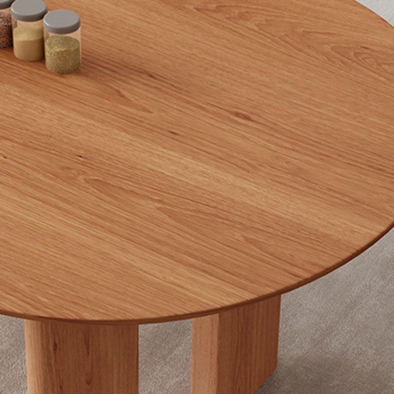 Modern Style Dining Table Solid Wood 4 Legs Dinner Table for Dining Room