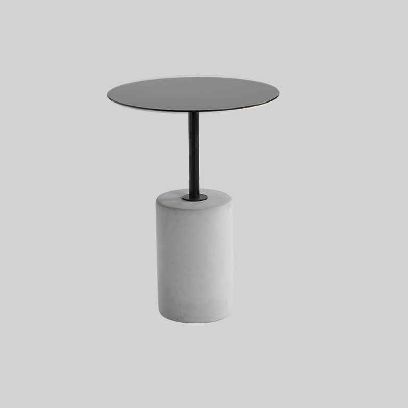Nordic Style Cocktail Table Stainless Steel Table Round Coffee Table