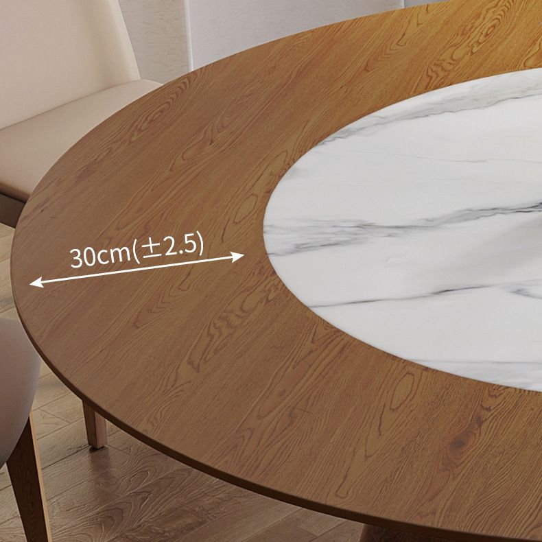 Modern 1/4/6/7/8/9 Pieces Dining Set Sintered Stone Dining Table Set with Leather Chairs