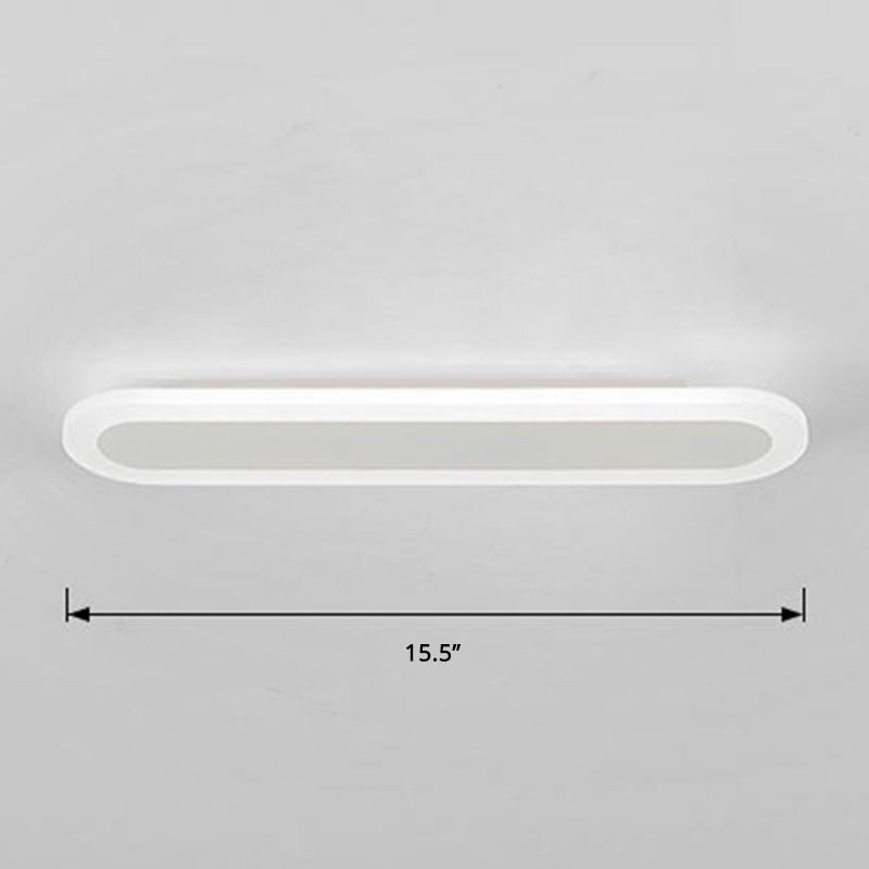 Acrylstange geformte Wandbeleuchtung Nordischer LED -Oberflächenwand -Wandleuchte für Korridor