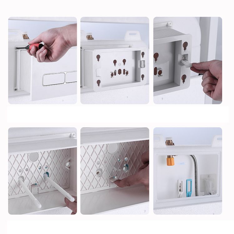 Wall Mount Flush Toilet Single Flush Modern One-Piece Toilet Urine Toilet