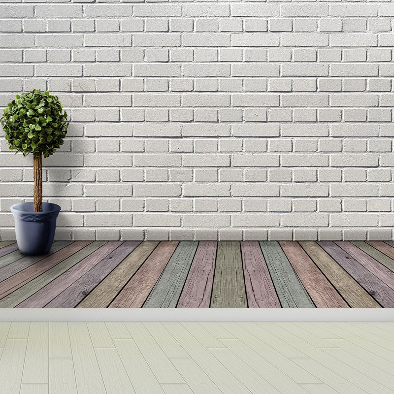 Industrial Style Brick Home Mural Decal Kitchen Murals Backsplash Wall Decor