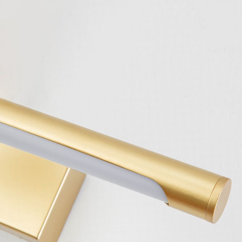 Minimalistische wandkandelspiegel Mirror Lichtwand gemonteerd eenvoudige wandlampwetsen voor toilet