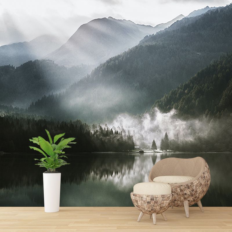 Wallpaper Forest Mildew Resistant Mural Photography Sleeping Room Wall Mural