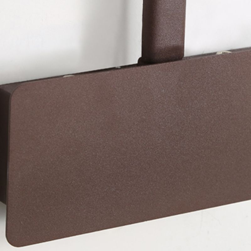Accensione a parete a forma lineare Metal in stile moderno 1 lampada scontata per bagno