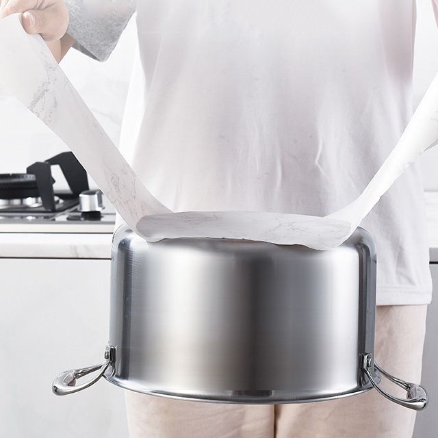 Modern PVC Flooring Marble Pattern Peel & Stick Vinyl Floor Planks