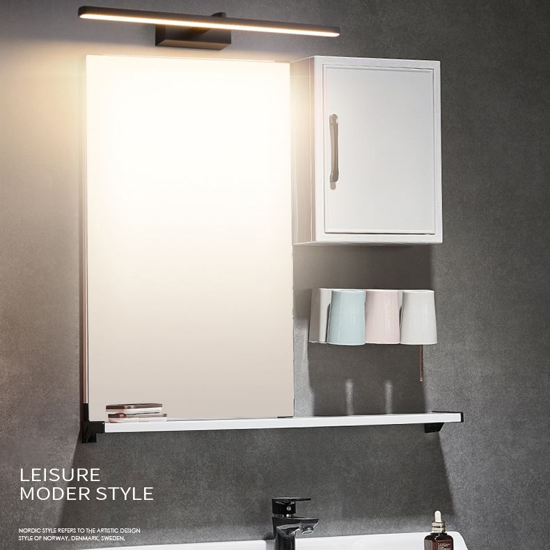 Éclairage d'applications de mur linéaire simplicité style métal LED LED Bathroom Mur Light