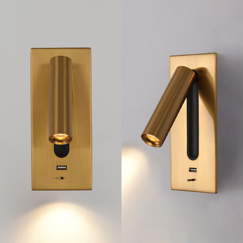 Simplicidad moderna Luce de pared de la pared Luz de aluminio Luz de la pared para la cama