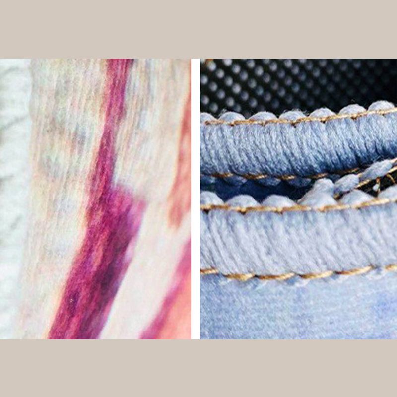 Navy Medallion Indoor Rug Polyester Classic Area Carpet Non-Split Backing Rug for Indoor Room