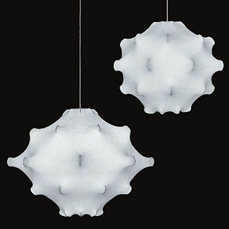 Accesorio de iluminación colgante sombreado tela moderna kit de luz colgante para sala de estar