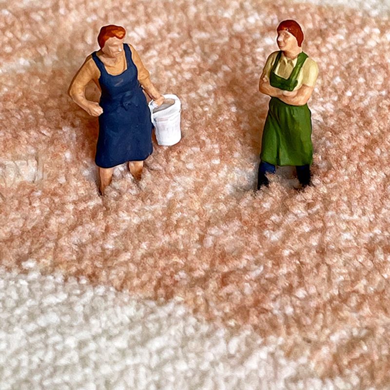 Simplicity Style Line Painting Rug Stain Resistant Rug for Home Decor