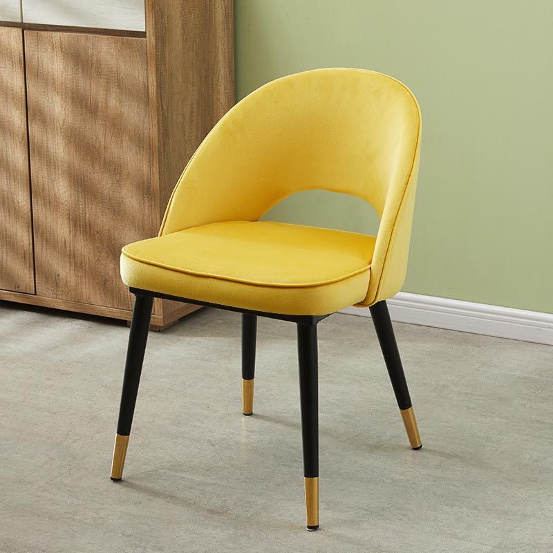 Gorgeous Fabric Dining Chair, Modern Minimalist Open Plan Family Dining Chair