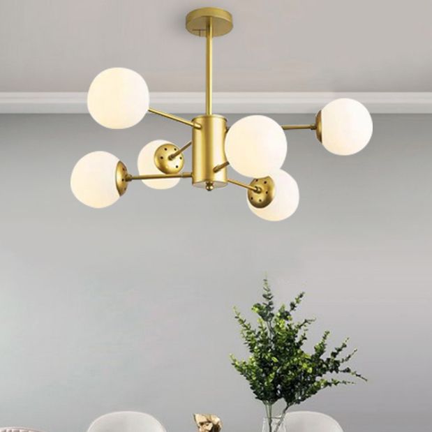 Luz de lámpara LED de metal de estilo múltiple de múltiples anillos de un solo nivel