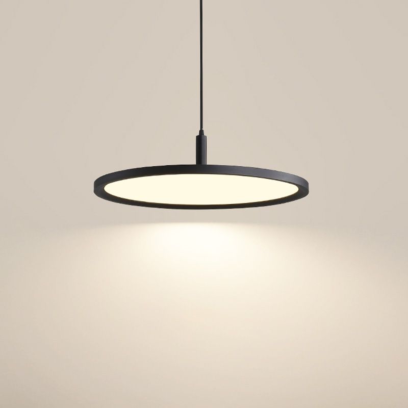 Dining Room One Head Pendant Light Metal LED Simple Ceiling Pendant Lamp