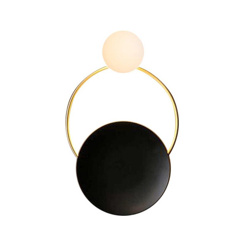 1/2-Light Black/Golden Bathroom Vanity Light Modern Unique Bath Bar