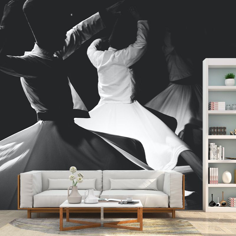 Dance Mildew Resistant Personal Hobby Mural Dancing Wallpaper Wall Decor