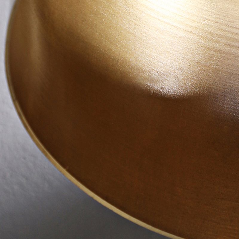 Gold Cylinder Sconce Light Fixtures Modern Style Metal 5 Lights Wall Mount Lamp
