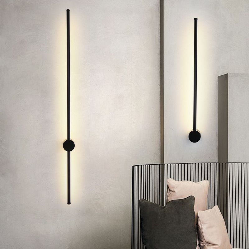 Minimalistische strip Shady Wall SCONCE Moderne stijl metalen wandverlichting voor woonkamer