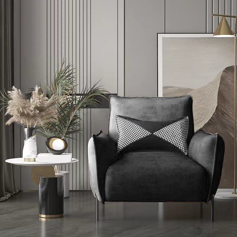 Scandinavian Fabric Accent Sofa Chair, Lounge Chair for living Room