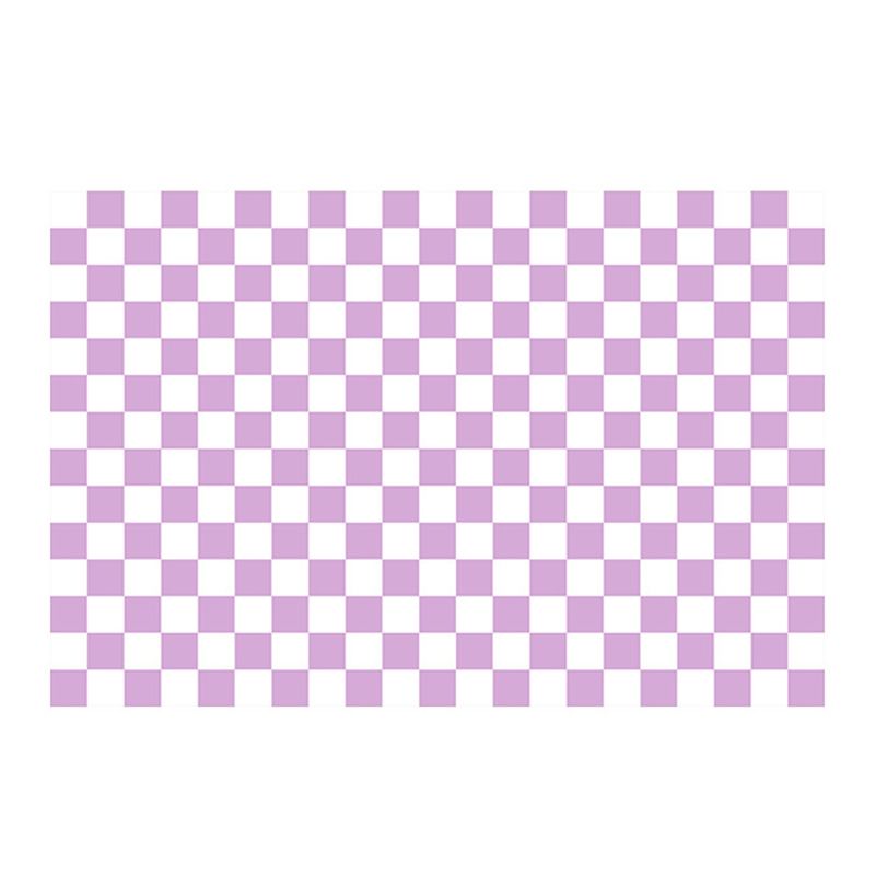 Lattice Rug Rectangle Synthetic Modern Washable Rug for Home Decor