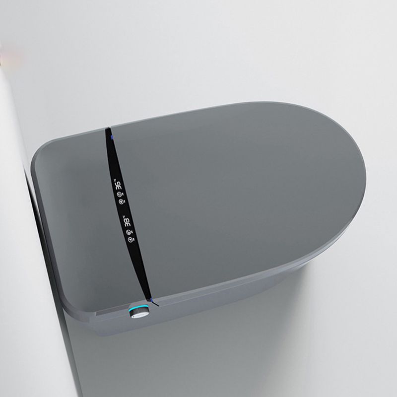 Heated Seat Modern Flush Toilet Concealed Tank One-Piece Toilet with Slow Close Seat
