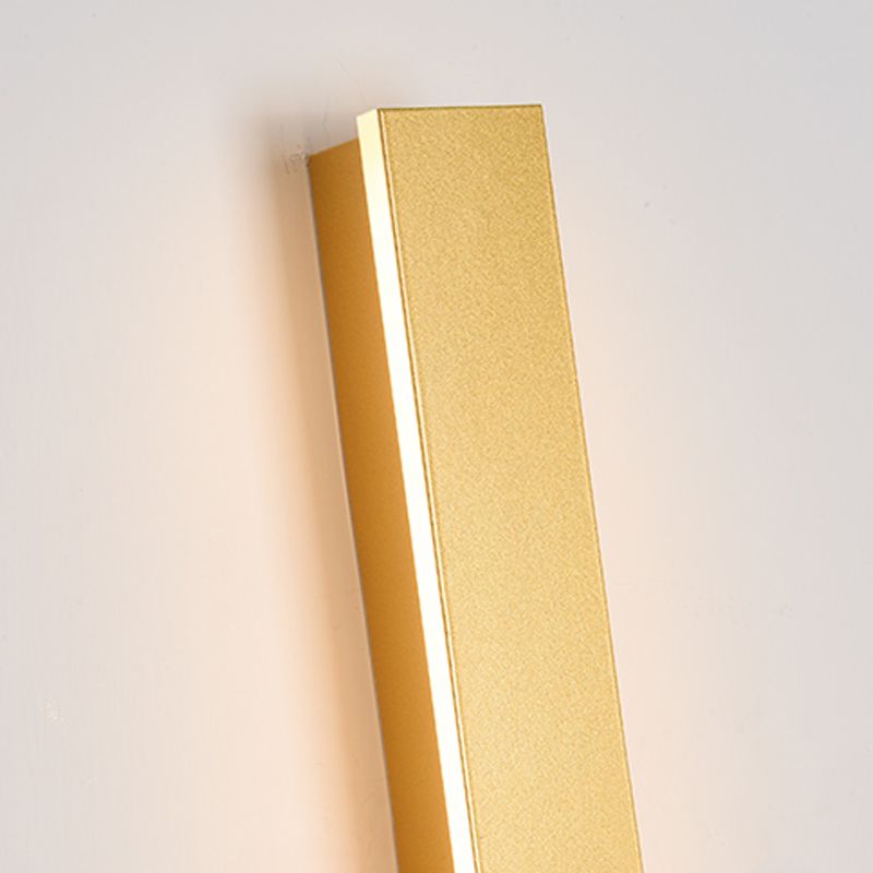 1 Light Metal Wall Light Modern Style Linear Shape Wall Sconce