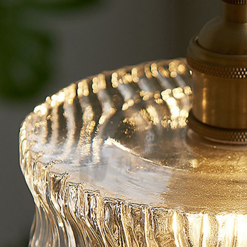 1-licht cilinder Opgehangen verlichtingsarmatuur Vintage Hanglichtkit voor slaapkamer