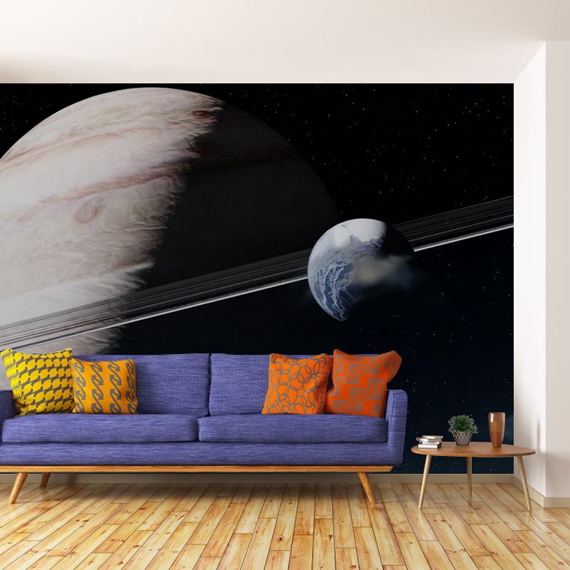 Astronomy Wall Mural Sci-Fi Style Home Decor Mildew Resistant for Room