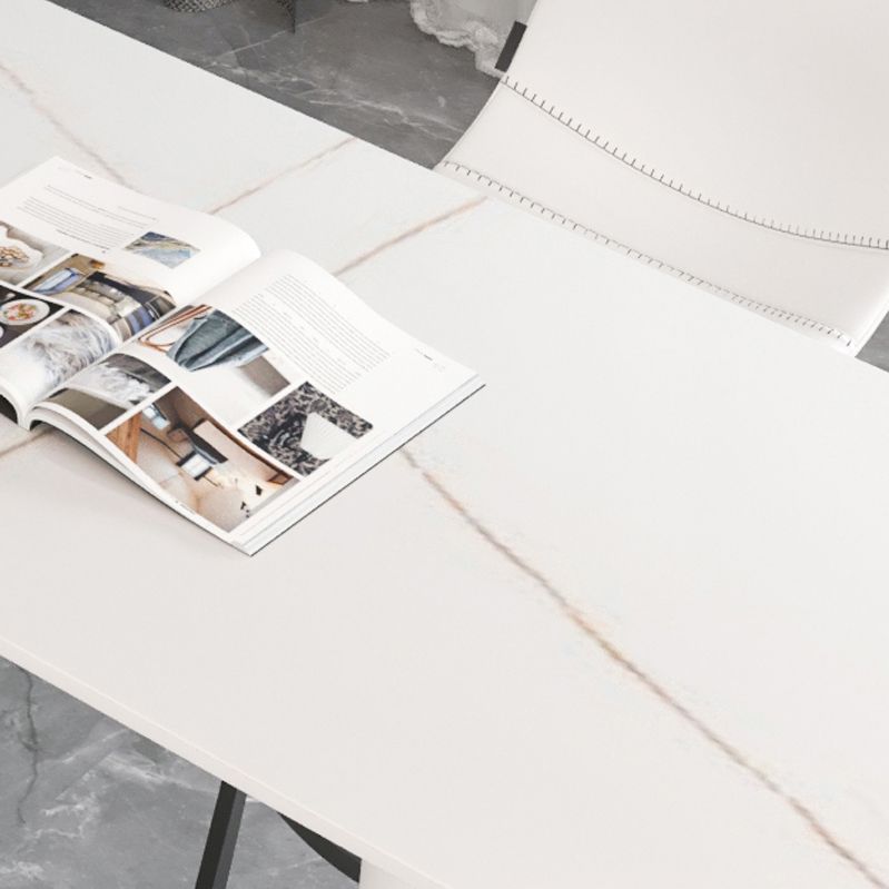 Modern 1/3 Pieces Bar Table Set Stone Counter Table with Stools for Living Room