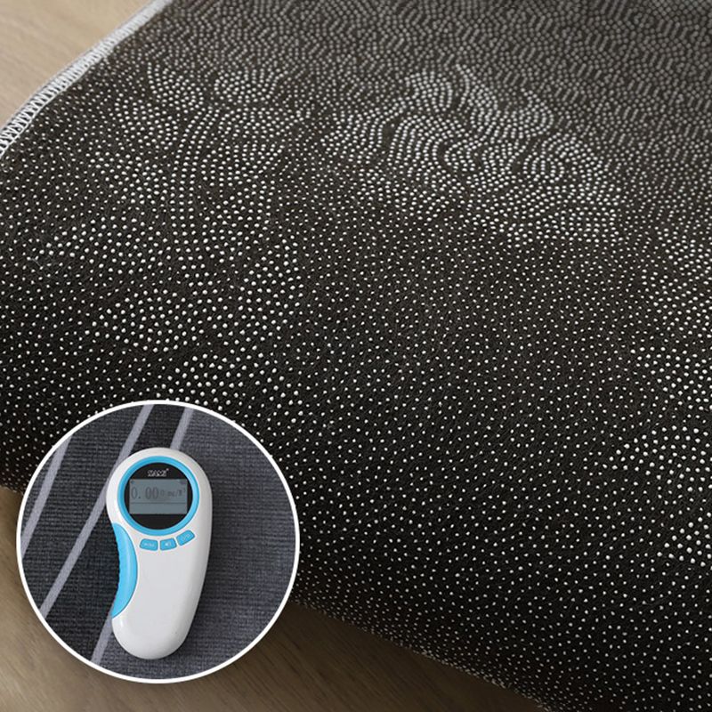 Solid Color Home Decoration Carpet Simplicity Feather Area Rug Polyester with Non-Slip Backing Rug