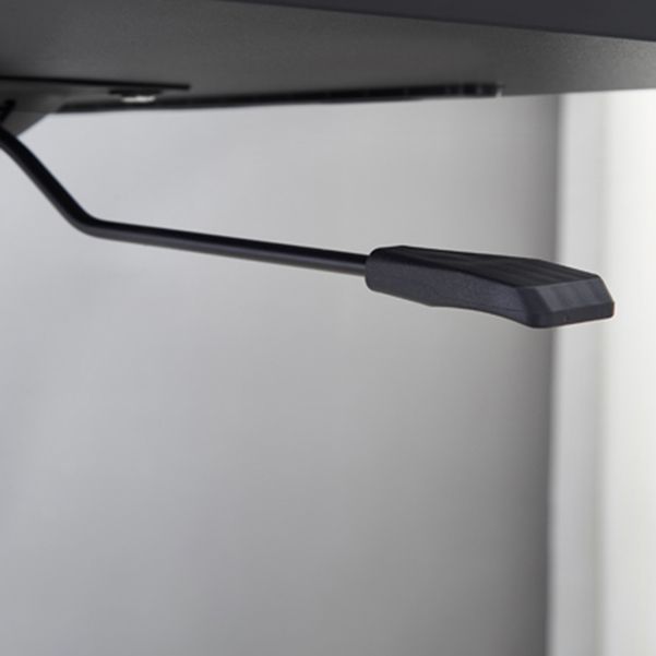 Rectangular Desk height adjustable Desktop Table Leg with Caster Wheels