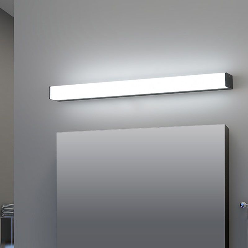 Infrared Sensing Vanity Wall Lamp No-Drilling Modern Bathroom LED Wall Sconce with Plug