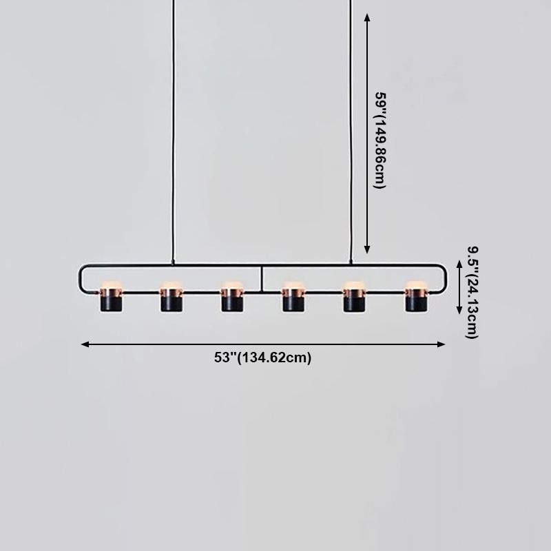 Simple Modern Ceiling Chandelier Multi Light Pendant Light for Dining Room