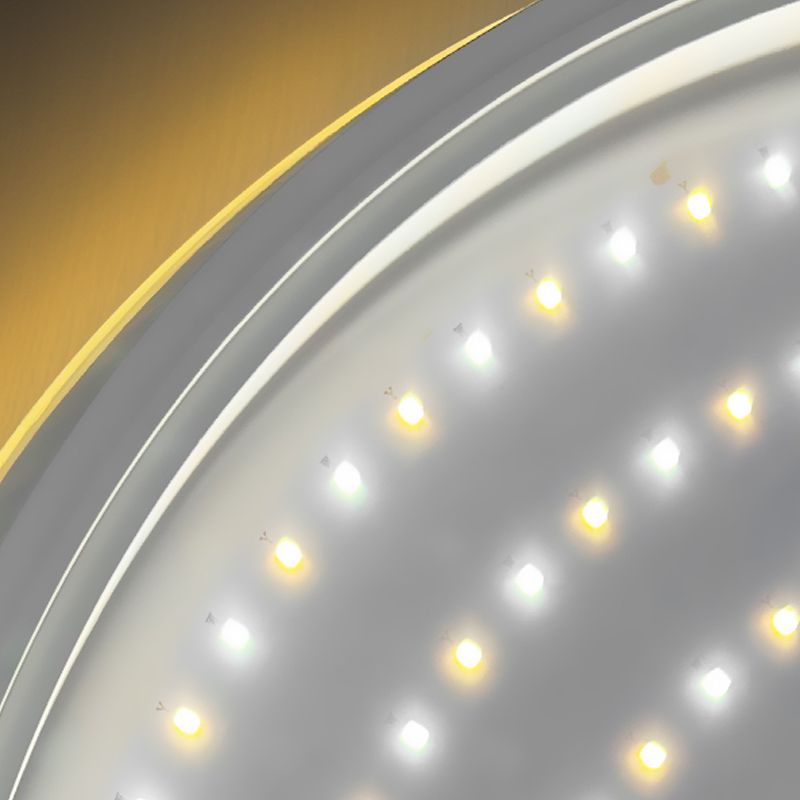 Luminaires de plafond encastrés contemporains de lumière montée par plafond de LED blanche pour le salon