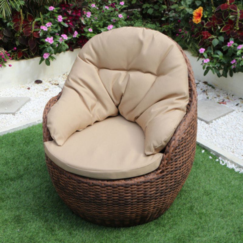 Circular Rattan Bistro Table Set 1/2/3 Pieces Modern Bistro Set