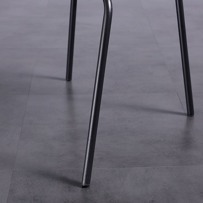 Contemporary Side Chair PU Leather Dining Chair for Home Use