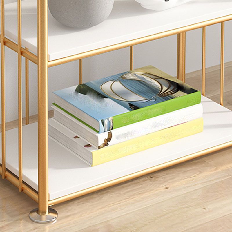 Gold Standard Bookcase Contemporary Metal Open Back Bookshelf