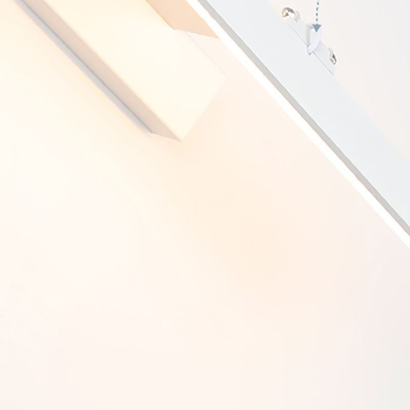 1-Light Black Vanity Light Modern LED Mirror Front Light with Acrylic Shade for Bathroom