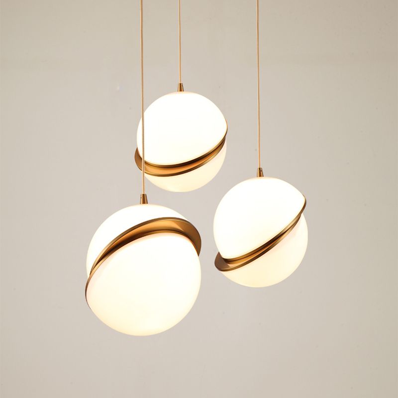 Prendants moderne Light Acrylique Shade suspendu Assaleur pour salle à manger