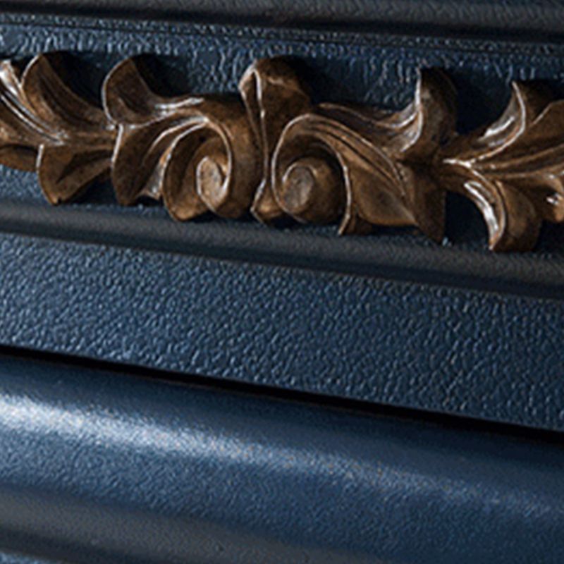 Traditional Storage Chest Solid Wood Storage Chest Dresser with 7 Drawers