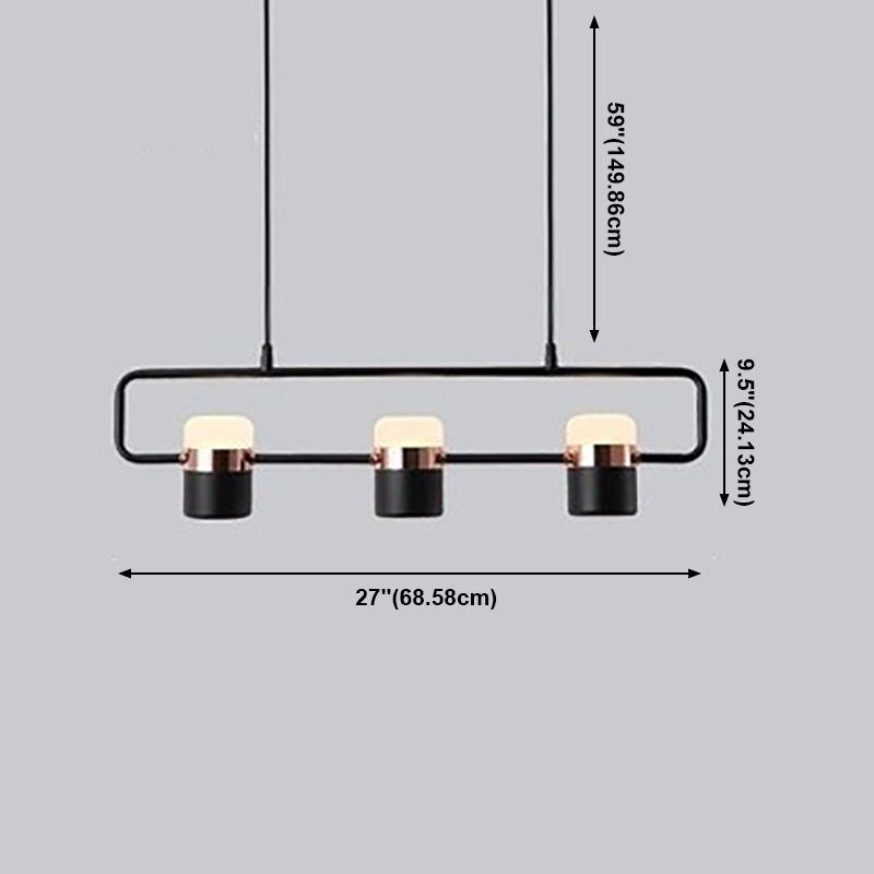 Simple Modern Ceiling Chandelier Multi Light Pendant Light for Dining Room