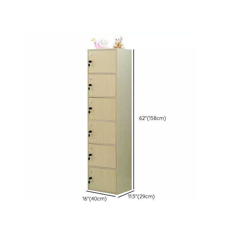 Matte Finish Non-Hanging Cabinet Modern Wood Storage Cabinet with Hinged Doors