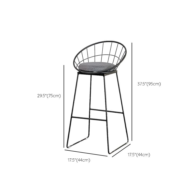 Modern Bar Table Set 1/4 Pieces Marble Counter Table with Upholstered Stools