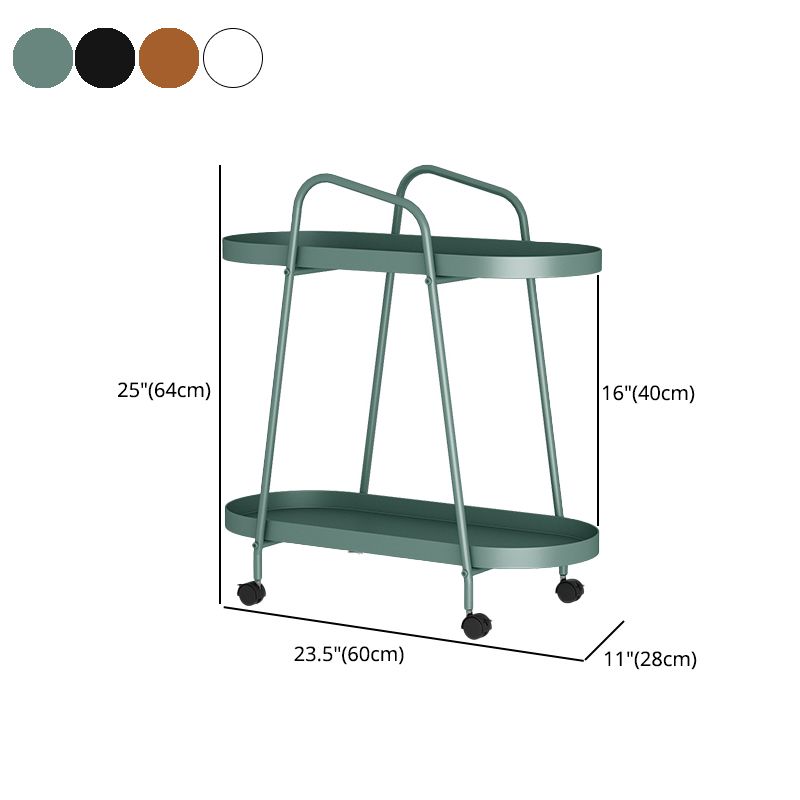 Scandinavian Metal Geometric Bookcase Shelves Included Bookshelf,25" H x 11" W