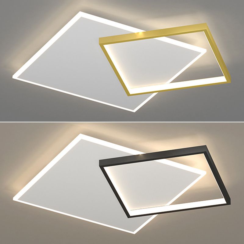 Acryl moderne stijl ontwerp inbouwlamp 2-lichts LED-lichtarmatuur voor woonkamer