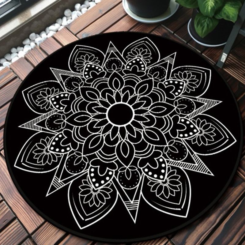 Chique bloemenpatroon RUG MEEST MEEMERDE Morokkaanse tapijt Synthetische Synthetische wasbare antislip ruglek Stain resistent tapijt voor voordeur