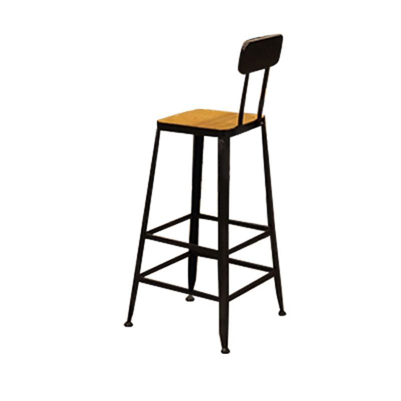 Industrial Style Solid Wood Pub Dining Set 1/2/9 Pcs Rectangular Pub Set for Home