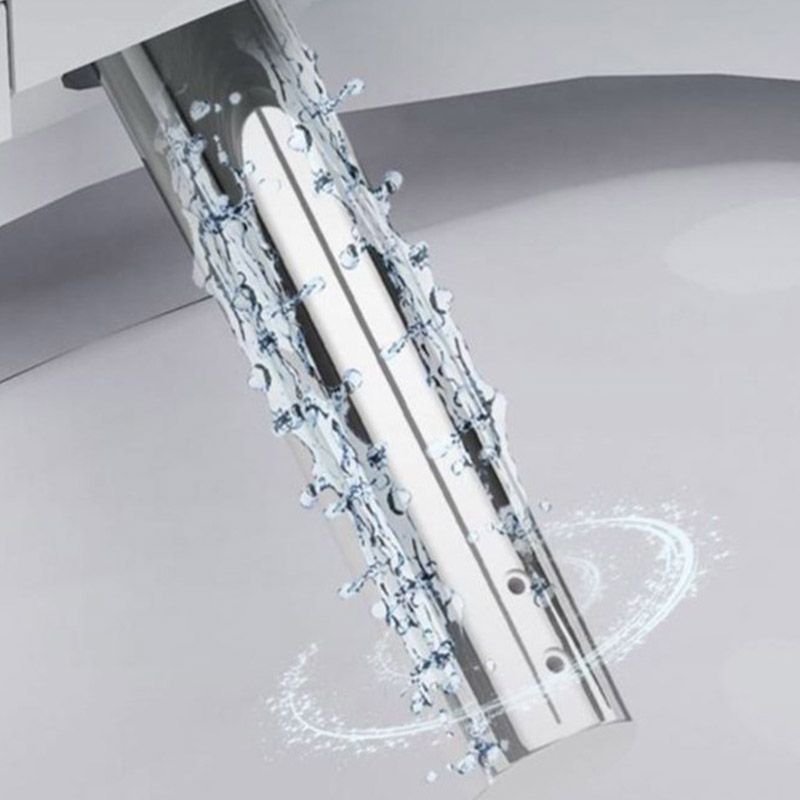 Modern All-In-One Toilet Bowl Siphon Jet Toilet with Seat for Bathroom